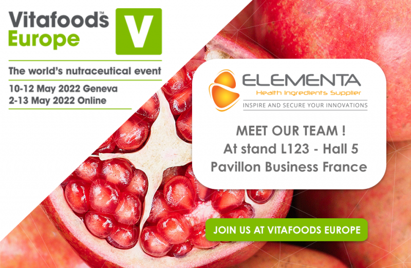 Vitafoods 2022 : New ingredients on the menu, let’s make an appointment!