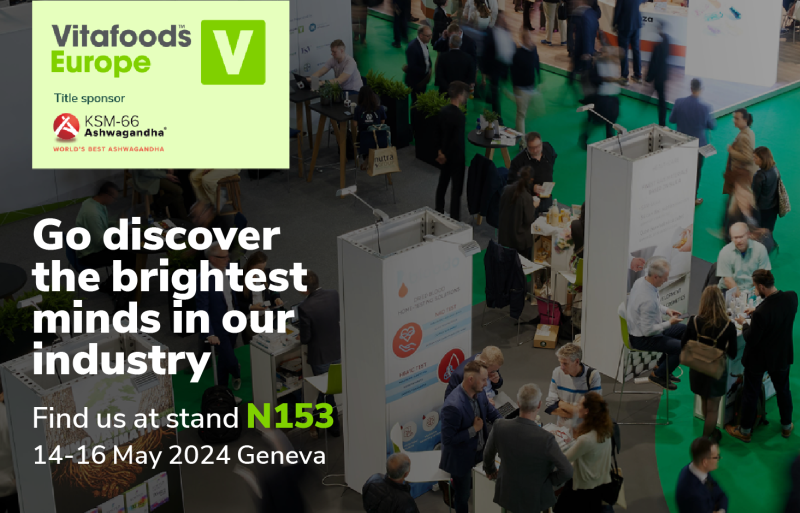 Vitafoods Europe 2024 : Rencontrez notre équipe Elementa du 14 au 16 mai !