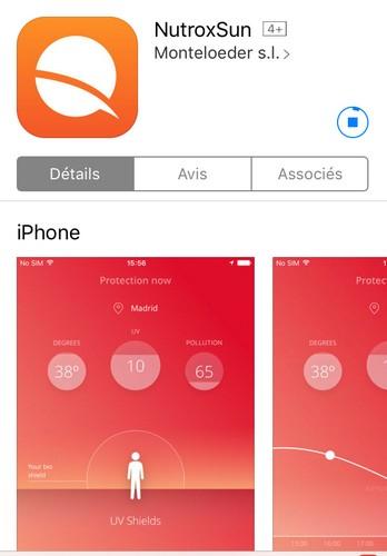 Santé-connectée : l’app NutroxSun pour réduire les risques d’expositions aux UV